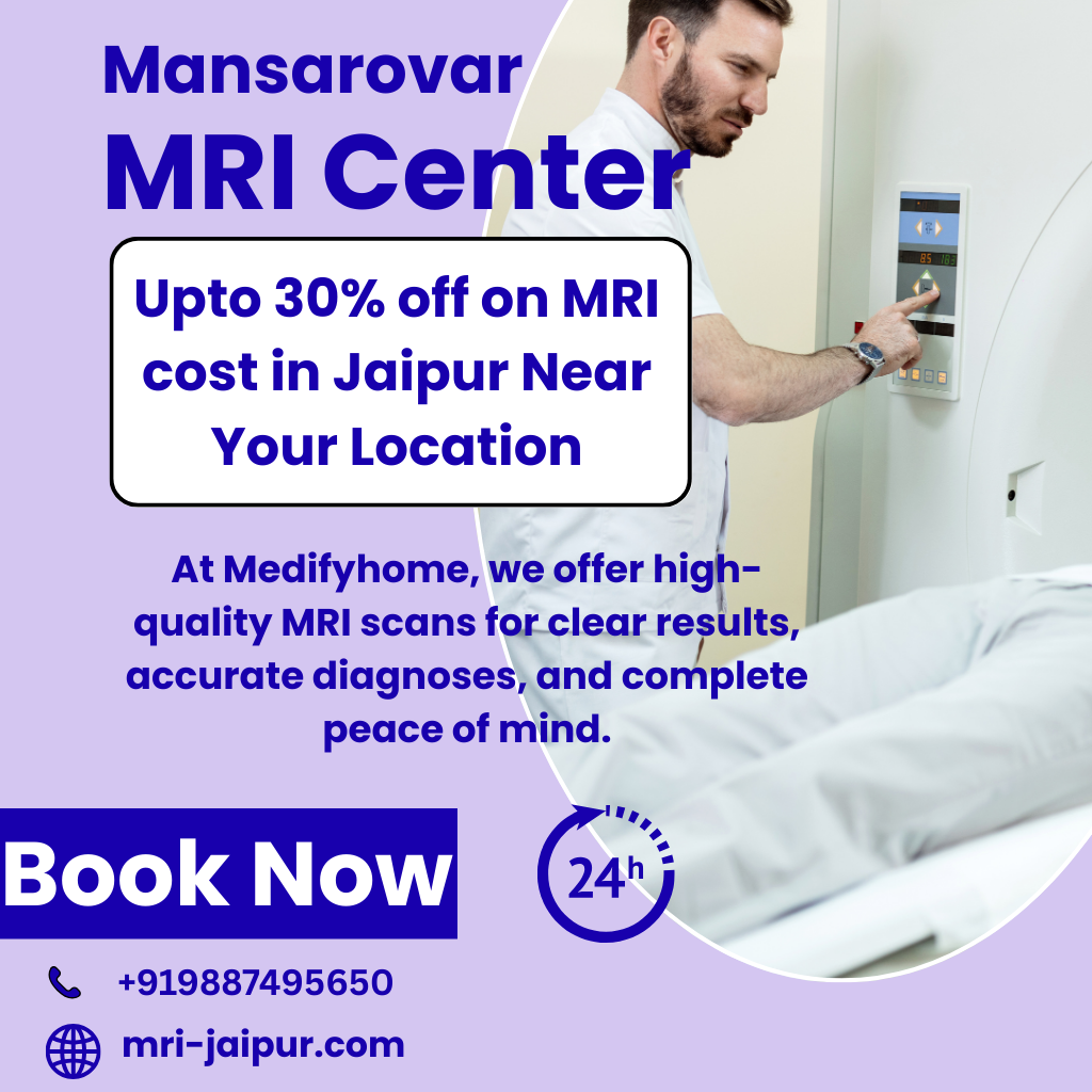 MRI Center in Mansarovar, Jaipur 35% Discount