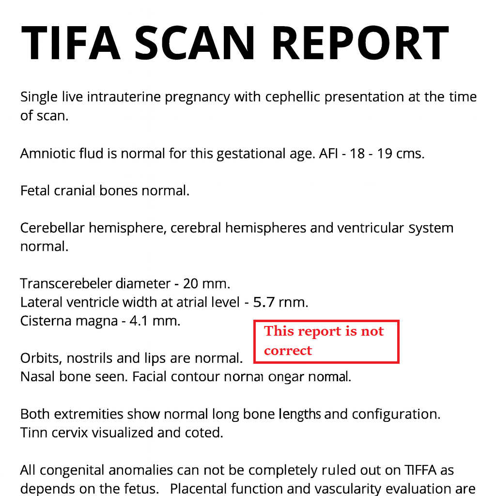 TIFFA Scan Report